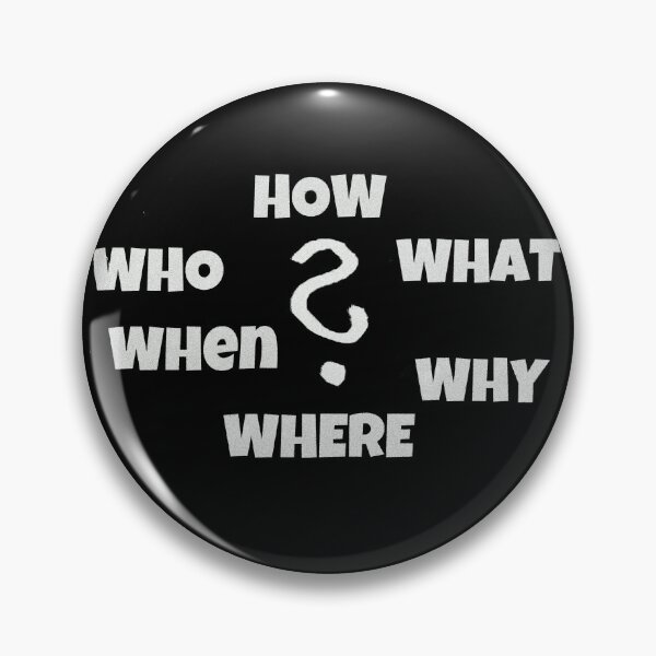 Item preview, how who what when why where designed and sold by Bee-Keej8.
