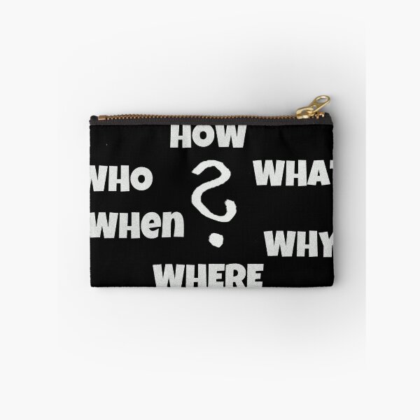Item preview, how who what when why where designed and sold by Bee-Keej8.