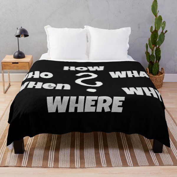 Item preview, how who what when why where designed and sold by Bee-Keej8.