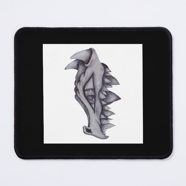 Item preview, Dragon Skull B&W 2 Coasters (Set of 4) designed and sold by SergioEdna.