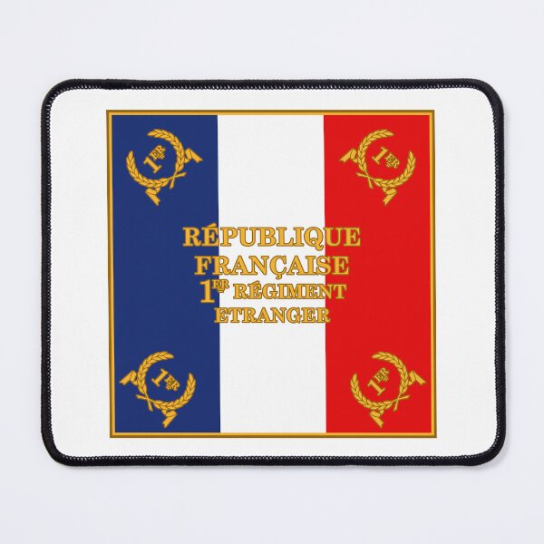 Item preview, French Foreign Legion 1RE Flag designed and sold by sirglennbo.