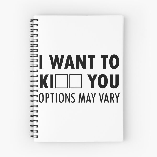 Item preview, I want to ki you -options may vary- designed and sold by SergioEdna.