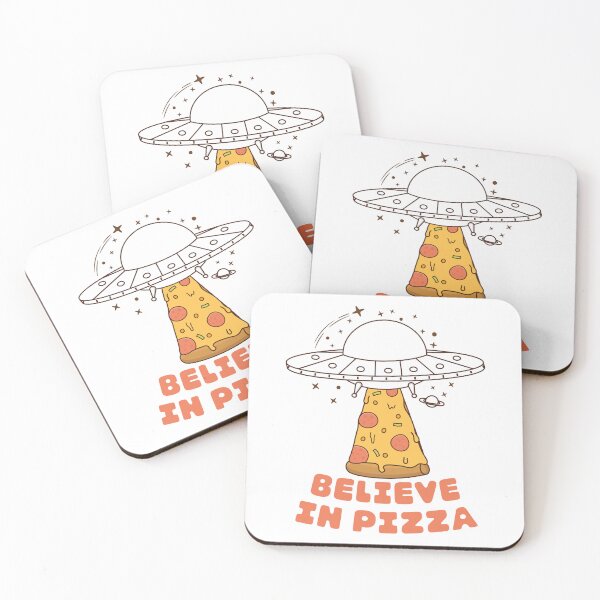 Item preview, Believe In Pizza - Alien UFO  designed and sold by ttttee.