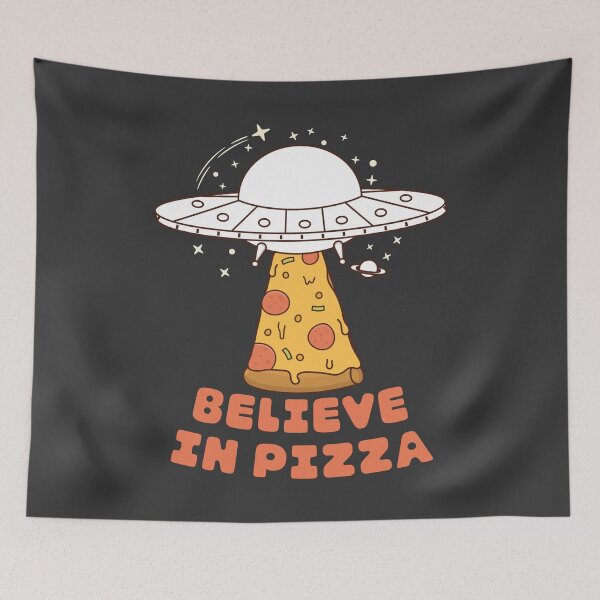 Item preview, Believe In Pizza - Alien UFO  designed and sold by ttttee.