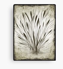 Ink Grass Canvas Print