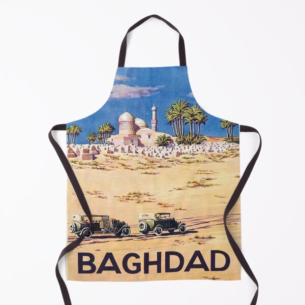 Item preview, Baghdad, Iraq - Retro vintage travel poster designed and sold by GreekTavern1979.
