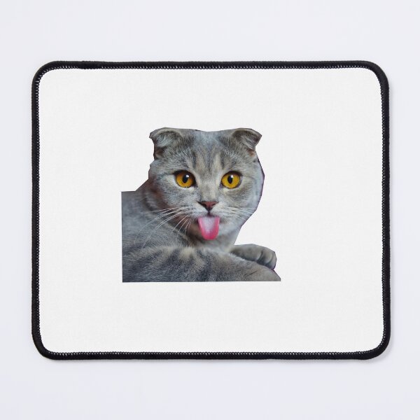 Item preview, Cute Funny cat (Funny) (gray ) designed and sold by Designer Forever ⭐⭐⭐⭐⭐.