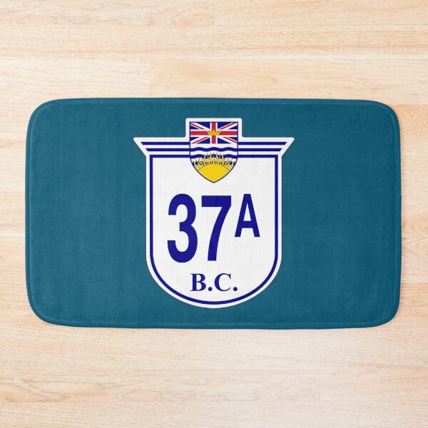 Item preview, BC Hwy 37A Stewart Highway, Glacier Highway  Highway Shield Sign   designed and sold by eranesbeataraun.