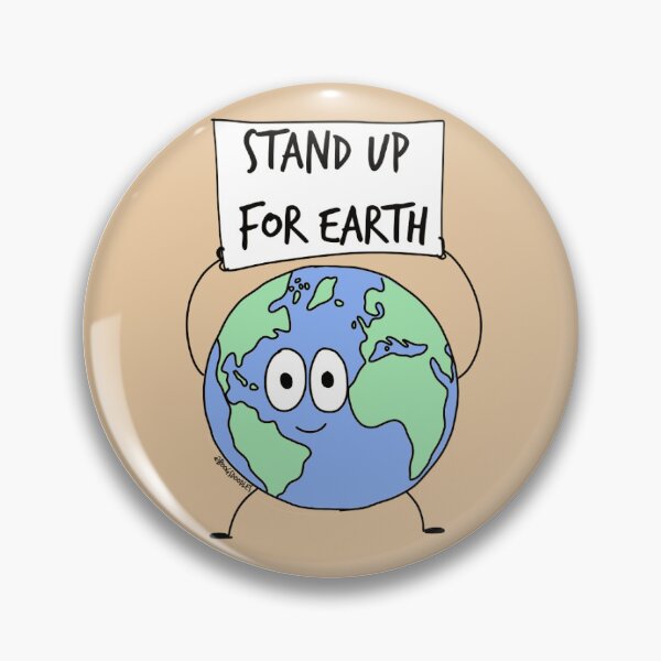 Item preview, Stand Up For Earth designed and sold by boogsdoodles.
