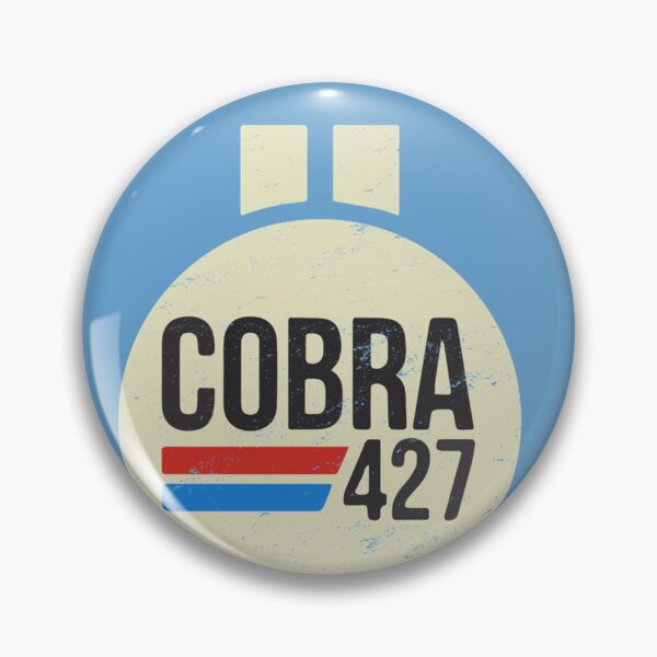 Artikelvorschau, Cobra 427 Retro-Logo-T-Shirt entworfen und verkauft von BarbaraNasucin.