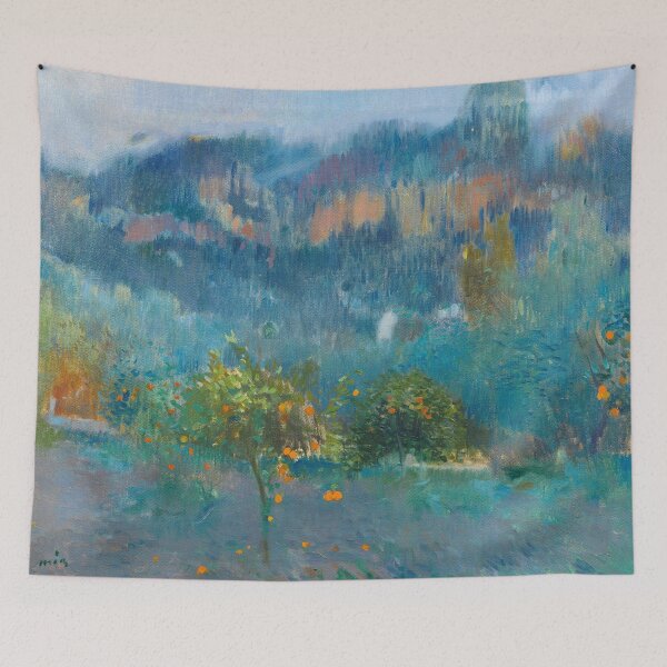 Item preview, Orange Trees In Mallorca byJoaquin Mir Trinxet designed and sold by Vintage Wall Art.