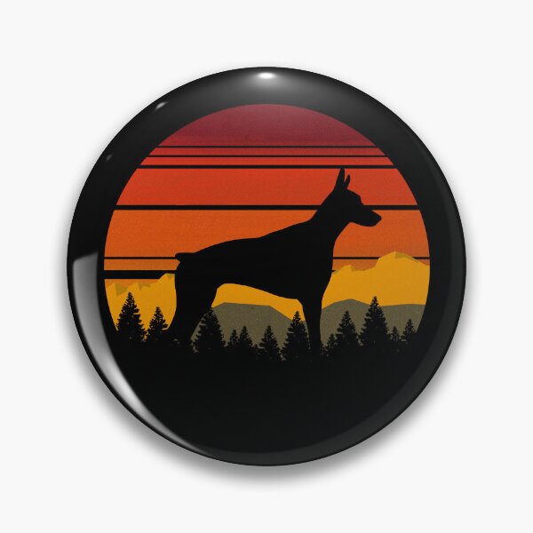 Item preview, Country Yellowstone Sky Doberman Pinscher Dog Gift  designed and sold by Guarddogdrive.