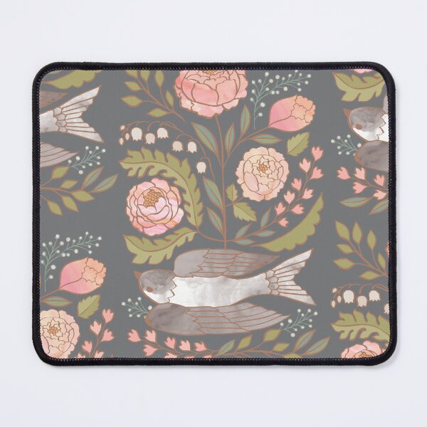 Item preview, Peony Garden Dove Grey designed and sold by Cecilia Mok.