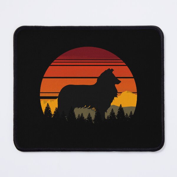 Item preview, Country Yellowstone Sky Rough Collie Dog Gift  designed and sold by Guarddogdrive.