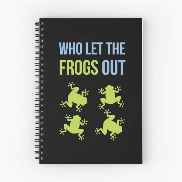 Item preview, Who Let The Frogs Out designed and sold by RedTomasB.