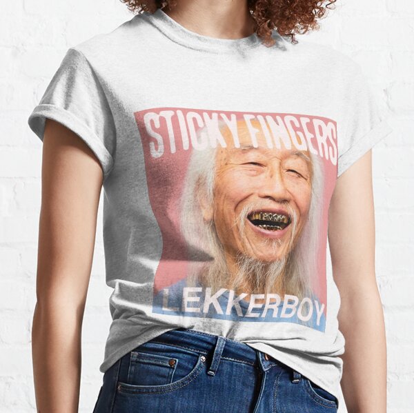 Dedos pegajosos Lekkerboy Camiseta clásica