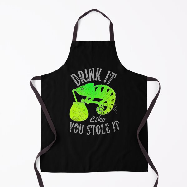 Item preview, Lizard Drink It Like You Stole It Chameleon designed and sold by LarkDesigns.