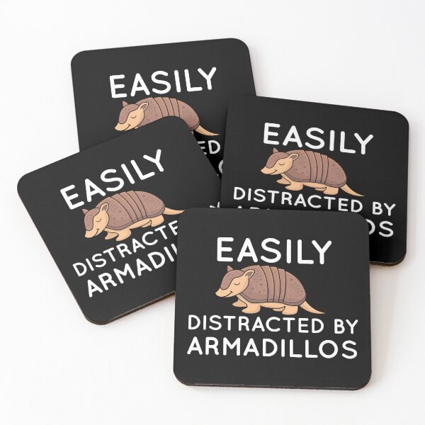 Item preview, Easily Distracted by Armadillos, Armadillo Gifts For Armadillo Lovers designed and sold by AEOPIN.