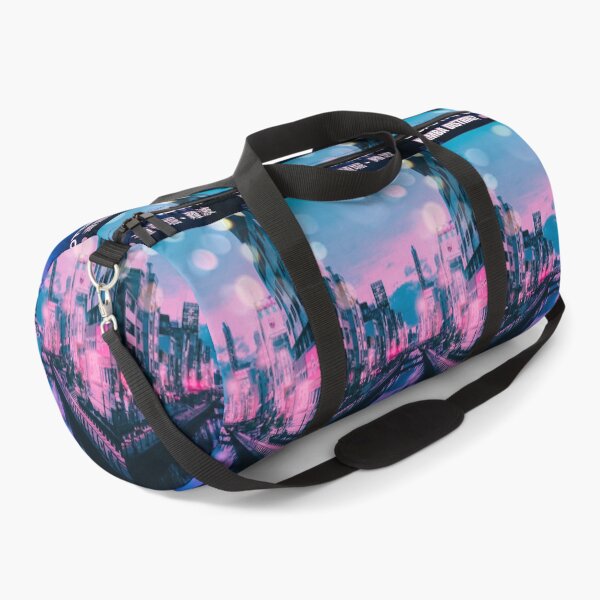 Item preview, Osaka Dotonbori Ebisu Bridge Canal Vapor Lofi City Neon Nightscape - Namba District - Bokeh Light Leaks Artwork - Anime Aesthetic (Version 2) designed and sold by Cawaiico.
