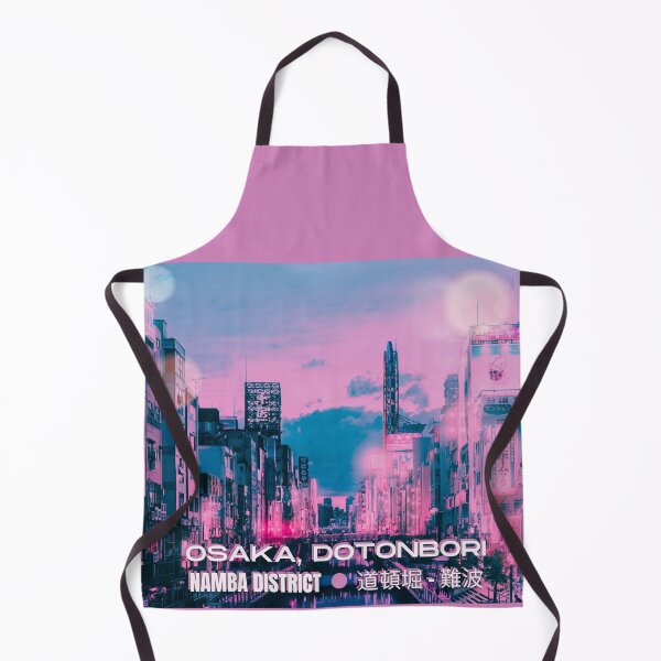Item preview, Osaka Dotonbori Ebisu Bridge Canal Vapor Lofi City Neon Nightscape - Namba District - Bokeh Light Leaks Artwork - Anime Aesthetic (Version 2) designed and sold by Cawaiico.