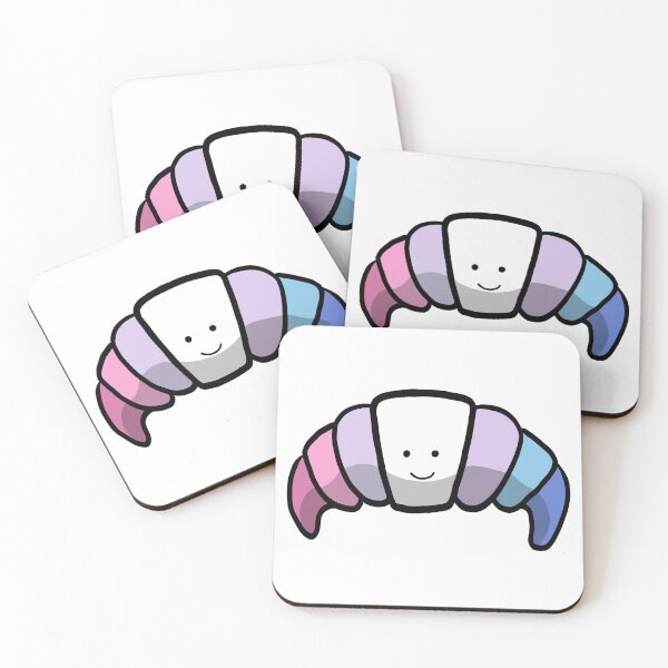 Item preview, Happy Bigender Pride Croissant designed and sold by CJ Vanderbeek.