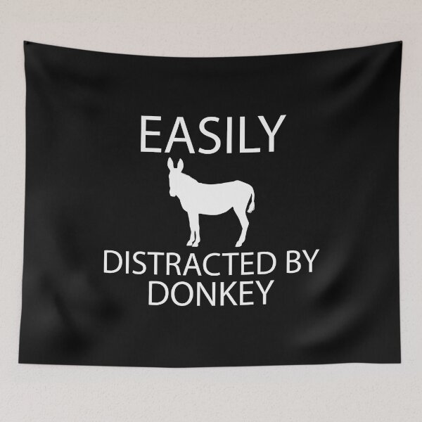 Item preview, Easily Distracted By Donkey, Donkey Gifts For Donkey Lovers designed and sold by AEOPIN.