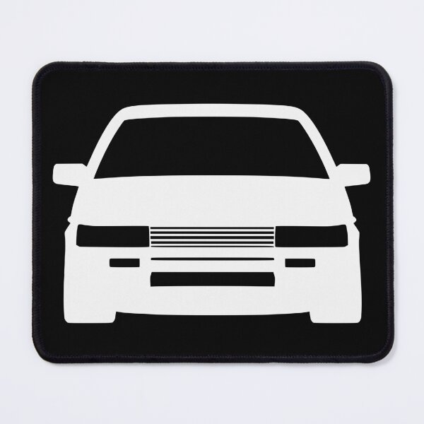 Item preview, Toyota Corolla AE86 white silhouette designed and sold by EdimDesign.