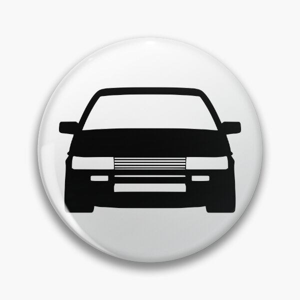 Item preview, Toyota Corolla AE86 black silhouette designed and sold by EdimDesign.