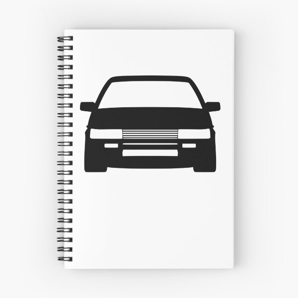 Item preview, Toyota Corolla AE86 black silhouette designed and sold by EdimDesign.