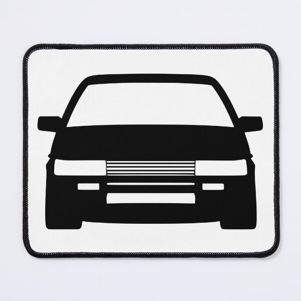 Item preview, Toyota Corolla AE86 black silhouette designed and sold by EdimDesign.
