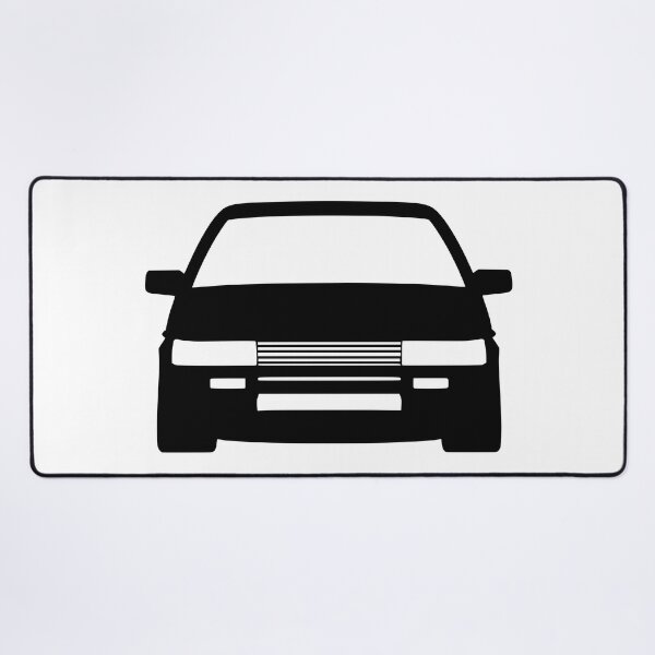 Item preview, Toyota Corolla AE86 black silhouette designed and sold by EdimDesign.