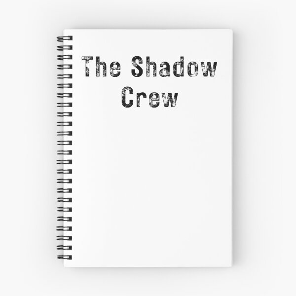 Item preview, The Shadow Crew - Black Text designed and sold by TheKnightWriter.