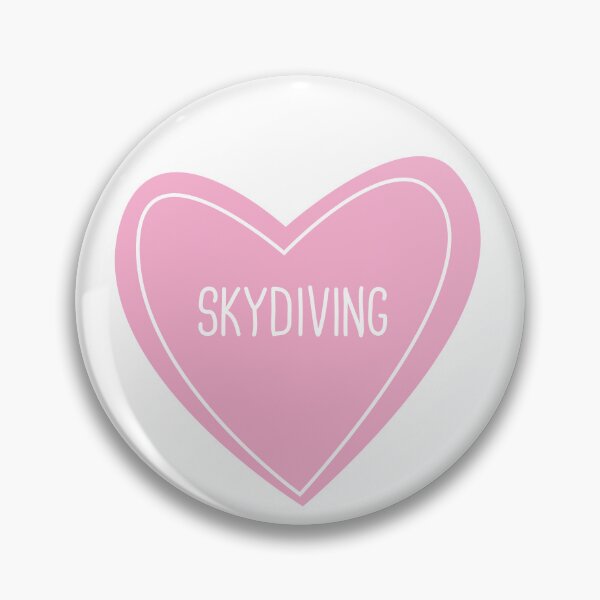 Item preview, Skydiving Heart designed and sold by teesaurus.