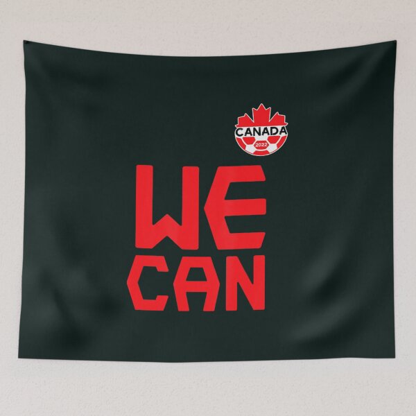 Item preview, Football Soccer Team Canadian We Can   designed and sold by PLANETTEES1.