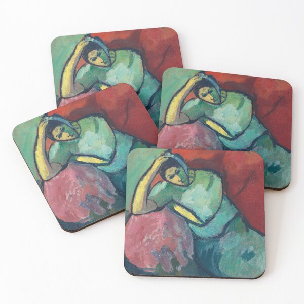 Item preview, Woman Resting by Alexej von Jawlensky - Vintage Art designed and sold by RickE.