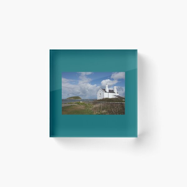 Item preview, Puffin Island and Cottages at Penmon Point in Anglesey   designed and sold by eranesbeataraun.