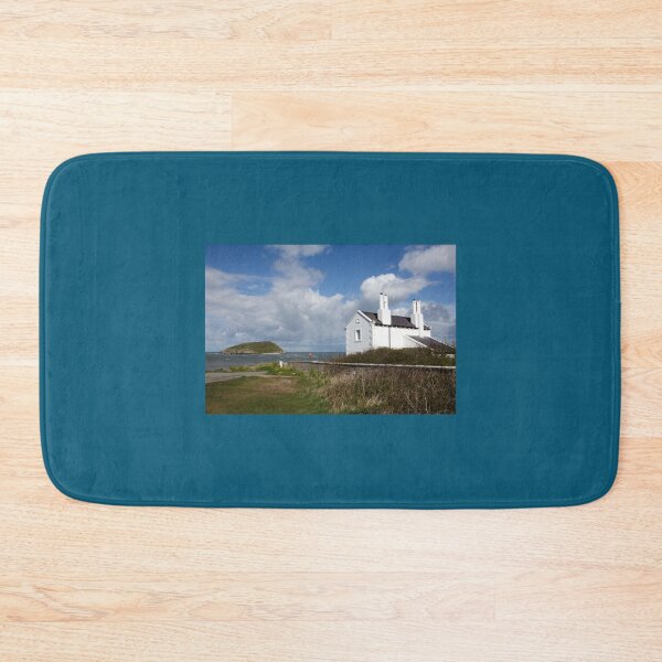 Item preview, Puffin Island and Cottages at Penmon Point in Anglesey   designed and sold by eranesbeataraun.