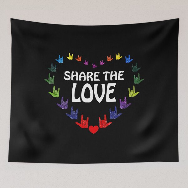 Item preview, Share the love designed and sold by pnkpopcorn.