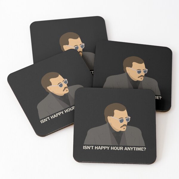 Item preview, Isn't Happy Hour Anytime? - Johnny Depp designed and sold by ValentinaHramov.