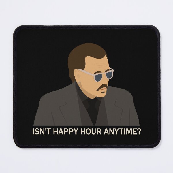 Item preview, Isn't Happy Hour Anytime? - Johnny Depp designed and sold by ValentinaHramov.