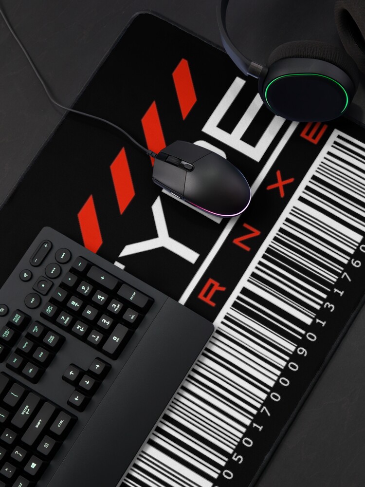 Thumbnail 4 von 5, Mauspad, Prototype military sci-fi decal orange designt und verkauft von Dr-Evil.