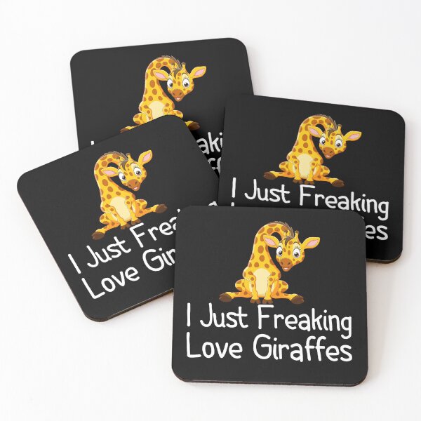 Item preview, I Just Freaking Love Giraffe Ok, Funny Giraffe designed and sold by AEOPIN.