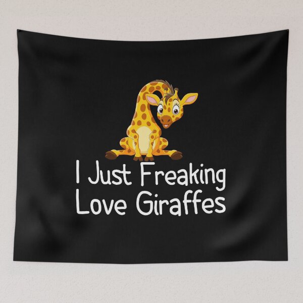 Item preview, I Just Freaking Love Giraffe Ok, Funny Giraffe designed and sold by AEOPIN.