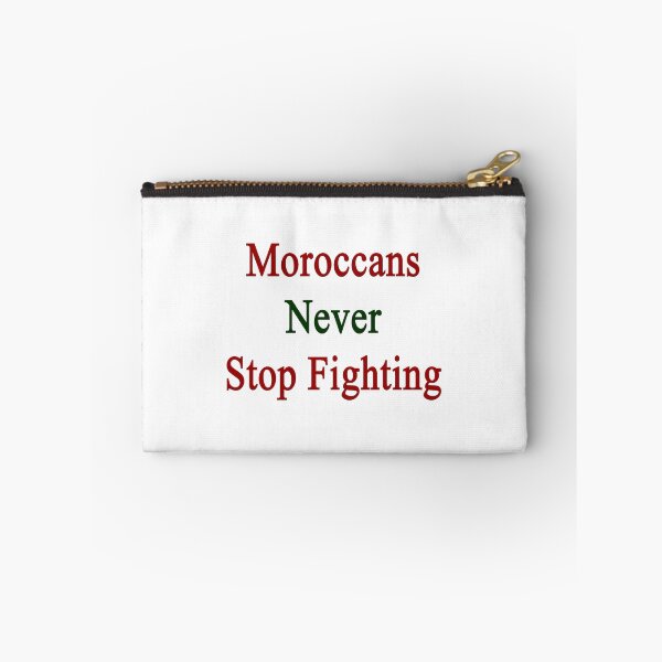Item preview, Moroccans Never Stop Fighting  designed and sold by supernova23.