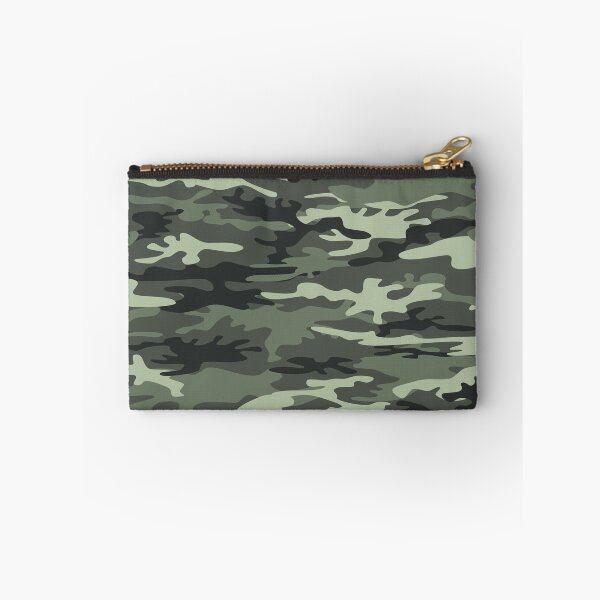 Artikelvorschau, Dunkelgrünes militärisches Camouflage-Muster entworfen und verkauft von swcreation.