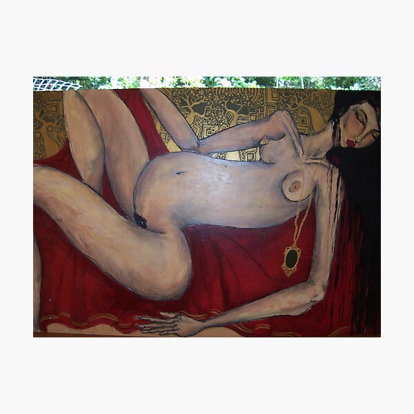 forest recline Photographic Print