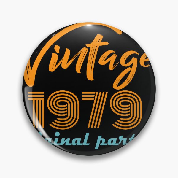 Item preview, Vintage 1979 43th Birthday Made in 1989 Born 1989 All Original Parts Aged to Perfect Essential designed and sold by mohmmed22.