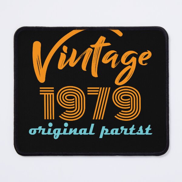 Item preview, Vintage 1979 43th Birthday Made in 1989 Born 1989 All Original Parts Aged to Perfect Essential designed and sold by mohmmed22.