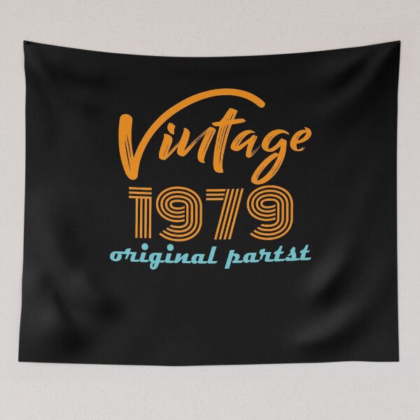 Item preview, Vintage 1979 43th Birthday Made in 1989 Born 1989 All Original Parts Aged to Perfect Essential designed and sold by mohmmed22.