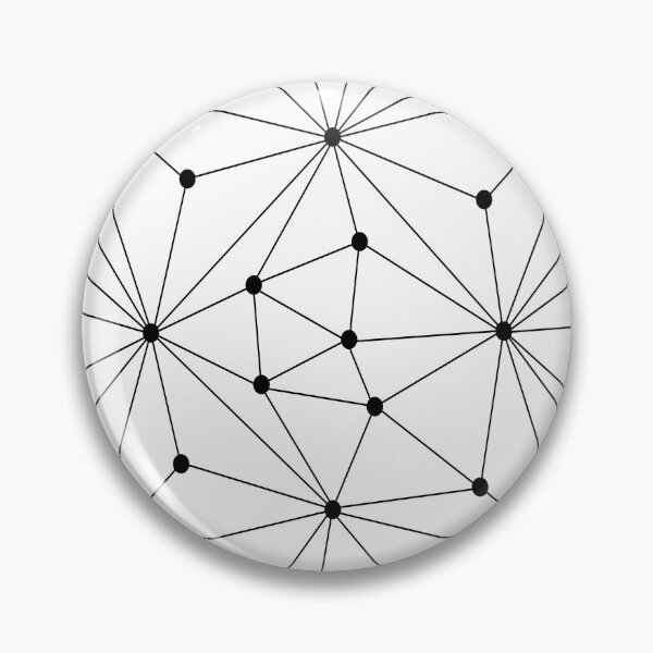 Item preview, Abstract geometric pattern - black and white. designed and sold by K.S ART.
